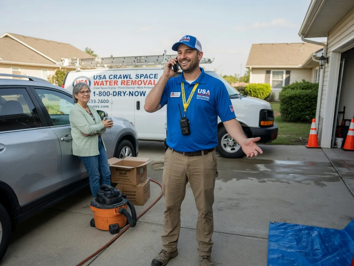 Crawl Space Water Removal Saint George, SC FAQs